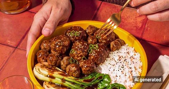 Turbo Teriyaki Balls