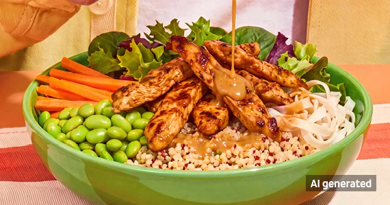 Energy Chicken Satay Bowl